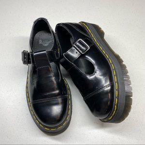 Dr. Martens Bethan Platform Mary Janes Black RARE Women's Size 7